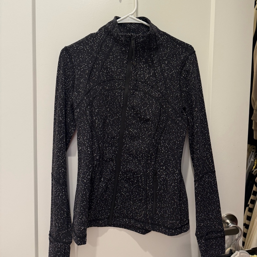 lululemon athletica Black Speckled Sweater